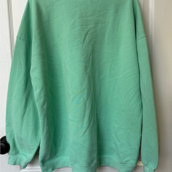Pink Lily Mint Green Sweatshirt - Picture 5 of 6